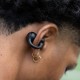 JLab Flex Auriculares Inalámbrico gancho de oreja, Dentro de oído Deportes Bluetooth Negro