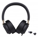 Yealink BH76 Plus Teams USB-C/A Auriculares Inalámbrico Diadema Llamadas/Música USB Type-C / USB Type-A Bluetooth Negro