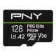 PNY PRO Elite Prime 128 GB MicroSDXC UHS-I Clase 10 - p-sdu128v32200pepkit-ge