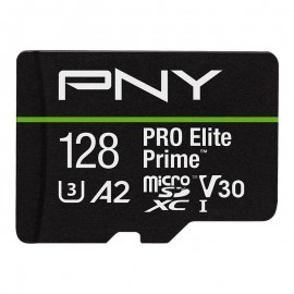 PNY PRO Elite Prime 128 GB MicroSDXC UHS-I Clase 10 - p-sdu128v32200pepkit-ge