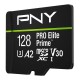 PNY PRO Elite Prime 128 GB MicroSDXC UHS-I Clase 10 - p-sdu128v32200pepkit-ge