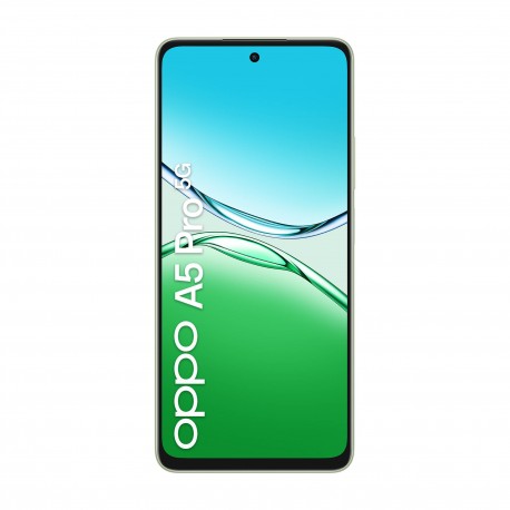 OPPO - OPPO A5 Pro 5G 16,9 cm (6.67'') SIM doble Android 15 USB Tipo C 8 GB 256 GB 5800 mAh Verde, Oliva - 110010348095
