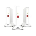 FRITZ!Repeater FRITZ!Mesh Set 4200 3-pack Edition Inter Repetidor de red 4200 Mbit/s Rojo, Blanco