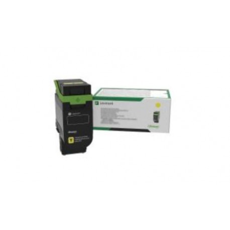 Lexmark 77L2HY0 cartucho de tóner 1 pieza(s) Compatible Amarillo