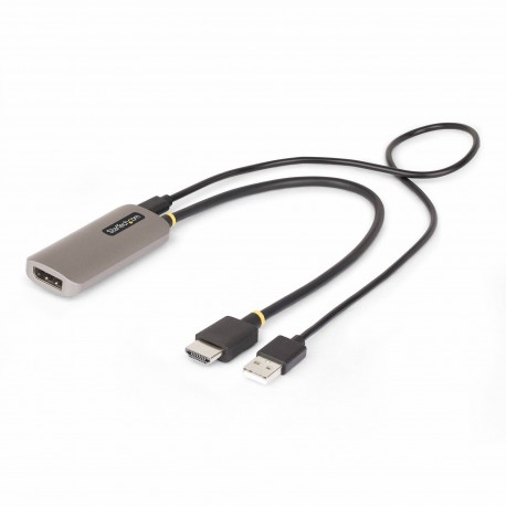 StarTech.com Cable Conversor Adaptador Activo de 30cm HDMI 2.1 a DisplayPort 1.4