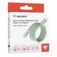 Verbatim 31855 cable USB USB 2.0 1,2 m USB C Verde