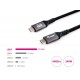 Equip 128383 cable USB USB4 Gen 3x2 2 m USB C Negro