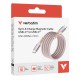 Verbatim 31853 cable USB USB 2.0 1,2 m USB C Rosa