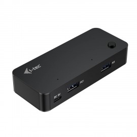 i-tec Universal KVM HUB 2x USB-C + 2x USB-A 3.0