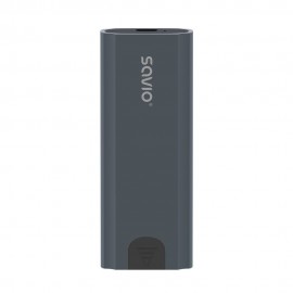 SAVIO - Savio AK-67 caja para disco duro externo Caja externa para unidad de estado sólido (SSD) Gris M.2 - ak-67