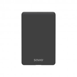 SAVIO - Savio AK-65 caja para disco duro externo Carcasa de disco duro/SSD Negro 2.5'' - ak-65