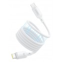 BASEUS - Baseus PicoGo cable USB USB 2.0 1 m USB C Blanco - p10376800211-00
