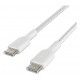 BELKIN - Belkin BoostCharge cable USB 2 m USB C Blanco - cab004bt2mwh
