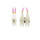 LANBERG - Lanberg FO-LUSU-MD41-0010-VT Cable de fibra óptica e InfiniBand 1 m LC SC LC/SC Violeta - fo-lusu-md41-0010-vt