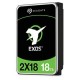 Seagate Exos 2X18 disco duro interno 18 TB 7200 RPM 256 MB 3.5'' SAS