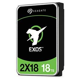 Seagate Exos 2X18 disco duro interno 18 TB 7200 RPM 256 MB 3.5'' SAS