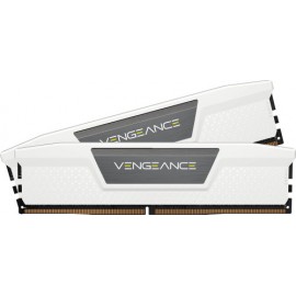 MEMORIA CORSAIR DDR5 32GB 2X16GB PC6400 VENGEANCE BLANCA CMK32GX5M2B6400Z32W