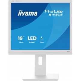 iiyama ProLite B1980S-W1 pantalla para PC 48,3 cm (19'') 1280 x 1024 Pixeles SVGA LED Blanco