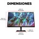 HP - OMEN by HP Monitor gaming de 27 pulgadas, FHD y 240 Hz - OMEN 27s - 780G5E