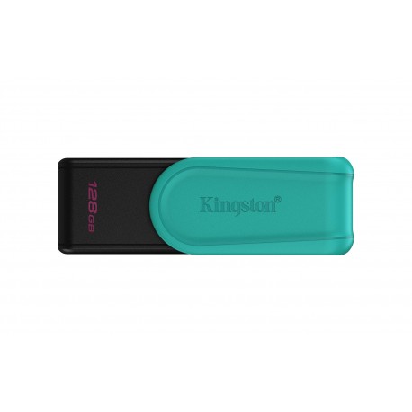 Kingston Technology DataTraveler 128GB Portable USB 3.2 Gen 1 Exodia S (Black/Turquoise)