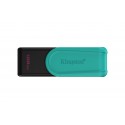 Kingston Technology DataTraveler 128GB Portable USB 3.2 Gen 1 Exodia S (Black/Turquoise)