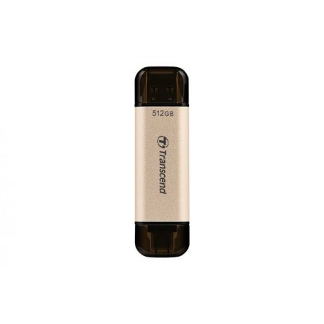 TRANSCEND - Transcend JetFlash 930C unidad flash USB 512 GB USB Type-A / USB Type-C 3.2 Gen 1 (3.1 Gen 1) Oro - ts512gjf930c