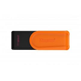 Kingston Technology DataTraveler 256GB Portable USB 3.2 Gen 1 Exodia S (Black/Orange)