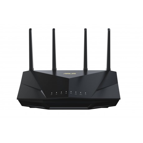 ASUS - ASUS RT-AX5400 router inalámbrico Gigabit Ethernet Doble banda (2,4 GHz / 5 GHz) Negro - 90IG0860-MO3B00\nRT-AX5400