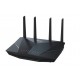ASUS - ASUS RT-AX5400 router inalámbrico Gigabit Ethernet Doble banda (2,4 GHz / 5 GHz) Negro - 90IG0860-MO3B00\nRT-AX5400