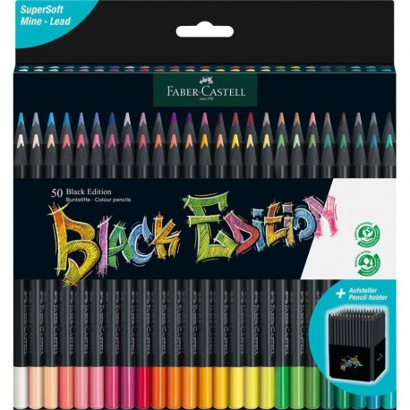 FABER-CASTELL - Faber-Castell 116450 lápiz de color Multicolor 50 pieza(s) - 116450