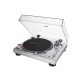 AUDIO-TECHNICA - Audio-Technica AT-LP120X Tocadiscos de tracción directa Plata - ATLP12XUSBSV