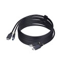StarTech.com Cable KVM HDMI y USB 3.0 5Gbps de 3m - 4K 60Hz - Cable Combo HDMI 2.0 y USB para Switch Conmutador KVM
