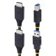 StarTech.com Cable KVM HDMI y USB 3.0 5Gbps de 3m - 4K 60Hz - Cable Combo HDMI 2.0 y USB para Switch Conmutador KVM