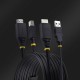 StarTech.com Cable KVM HDMI y USB 3.0 5Gbps de 1,8m - 4K 60Hz - Cable Combo HDMI 2.0 y USB para Switch Conmutador KVM