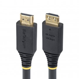 StarTech.com Cable HDMI Activo de Alta Velocidad de 6m con Conectores con Agarre