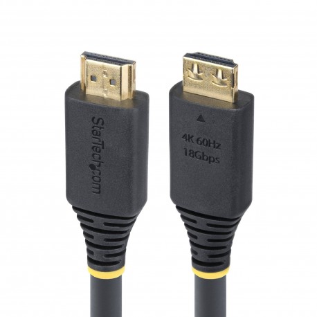 StarTech.com Cable HDMI Activo de Alta Velocidad de 6m con Conectores con Agarre