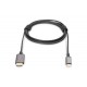 DIGITUS - Digitus DA-70821 adaptador de cable de vídeo 1,8 m USB Tipo C HDMI tipo A (Estándar) Gris - da-70821
