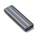 SATECHI - Satechi ST-UCNSEM caja para disco duro externo Caja externa para unidad de estado sólido (SSD) Gris M.2 - ST-UCNSEM
