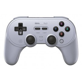 8BITDO - 8Bitdo Pro 2 Hall Effect Gris USB Gamepad Analógico/Digital Android, Nintendo Switch - RET00411