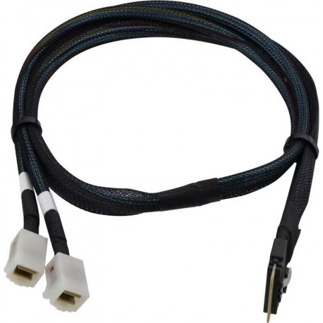 Adaptec 2305100-R cable Serial Attached SCSI (SAS) 0,8 m Negro