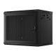 Lanberg WF01-6409-23B armario rack 9U Bastidor de pared Negro