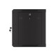 Lanberg WF01-6409-23B armario rack 9U Bastidor de pared Negro