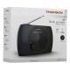 Thomson RT350 radio Portátil Analógica Negro
