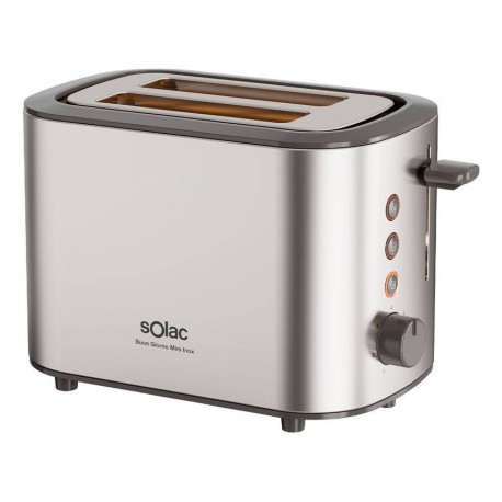 Solac Buon Giorno Mini Inox 6 2 rebanada(s) 870 W Acero inoxidable