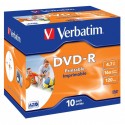 Verbatim DVD-R 4.7GB 10 Unidades