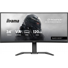 iiyama GCB3482WQSU-B1 pantalla para PC 86,4 cm (34'') 1440 x 3440 Pixeles UltraWide Quad HD LED Negro