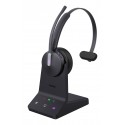 Yealink WH64 Mono Teams Auriculares Inalámbrico Diadema Oficina/Centro de llamadas USB Tipo C Bluetooth Negro