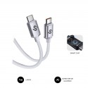 SUBBLIM CABLE OPTIMUS 60W C-C 1m WHITE