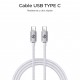 SUBBLIM CABLE OPTIMUS 60W C-C 1m WHITE