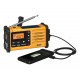 Sangean MMR-88 DAB radio Portátil Digital Negro, Amarillo